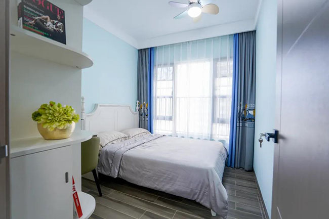 112㎡現代簡約，巧用配色締造環境格調，實用軟裝也能讓家庭美輪美奐